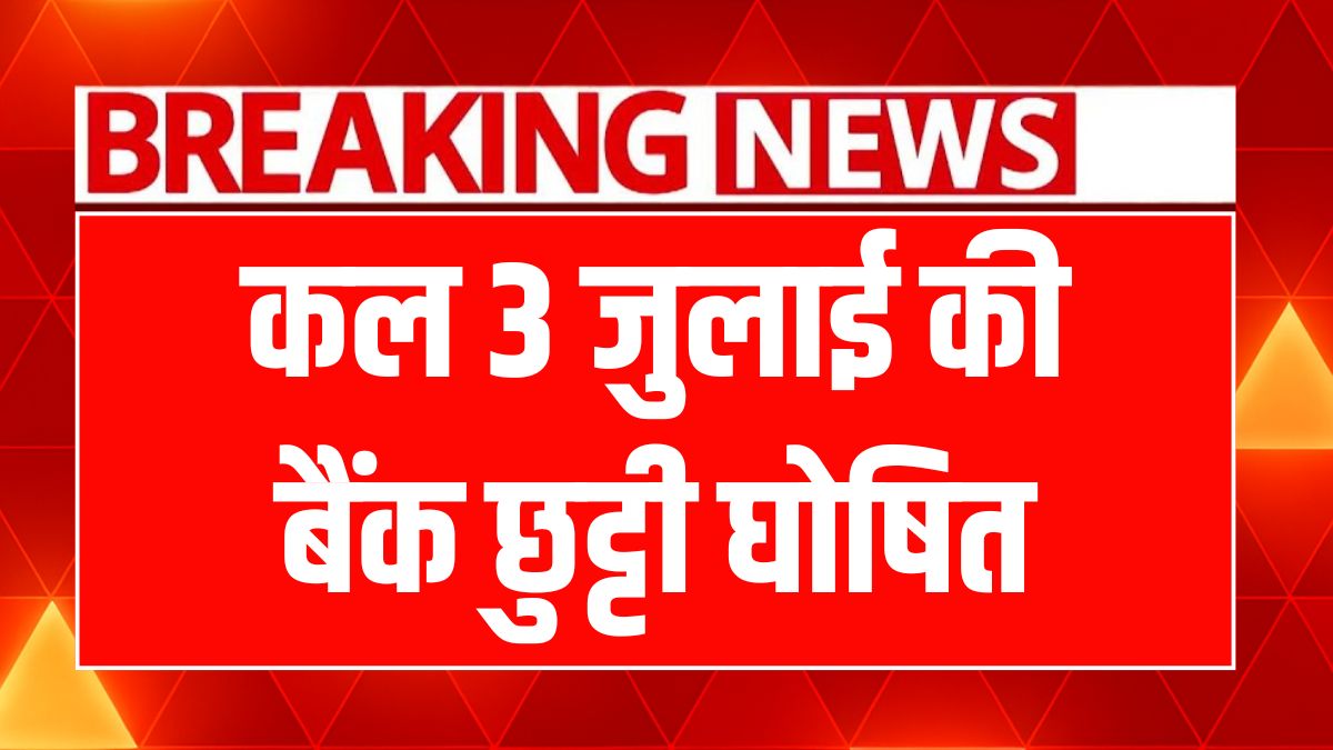 3 July Bank Closed Reason